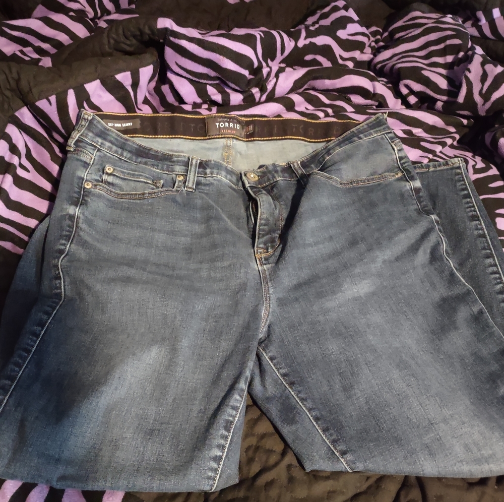 Torrid Sky High Skinny jeans size 20S